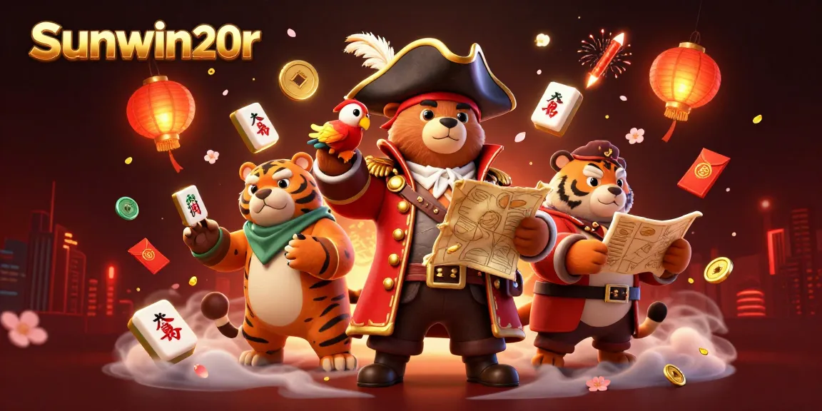 Engaging players in winning strategies at sunwin20r with vibrant 3D casino-themed artwork.