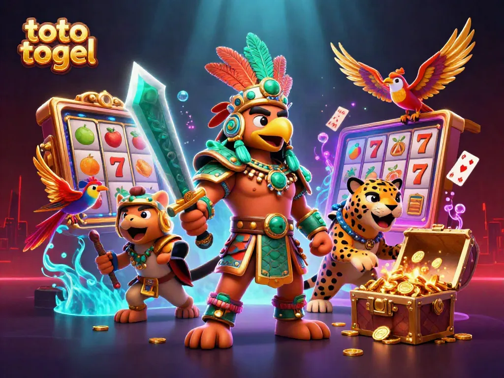 Experience the thrilling toto togel slots with vibrant characters and dynamic game elements in action.