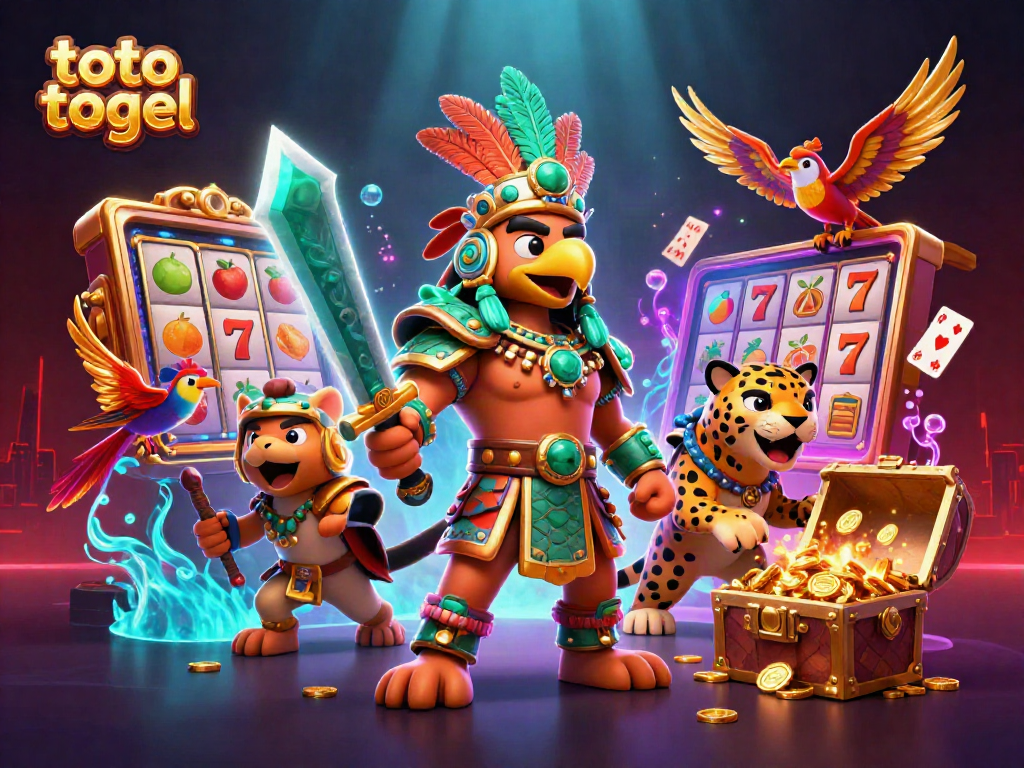 Experience the thrilling toto togel slots with vibrant characters and dynamic game elements in action.