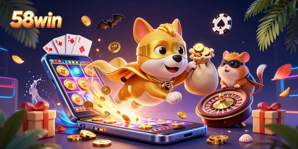 Join the excitement at 58win with vibrant slot games and thrilling casino action.