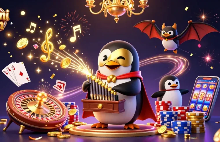Dhani win offers thrilling gameplay with exciting games and golden rewards in this vibrant casino scene.